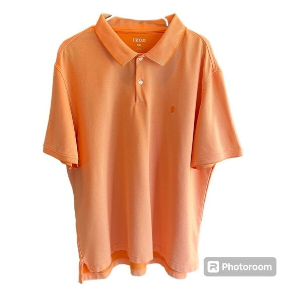 Men’s Izod Orange Polo Size XXL - Picture 1 of 4